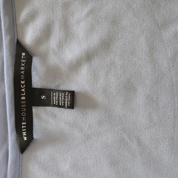 White House Black Market Soft Blue Garment - Picture 8 of 8